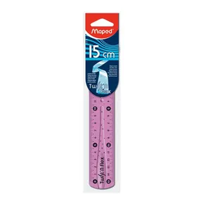 Pravítko Maped Twist´n Flex - 15 cm, mix barev